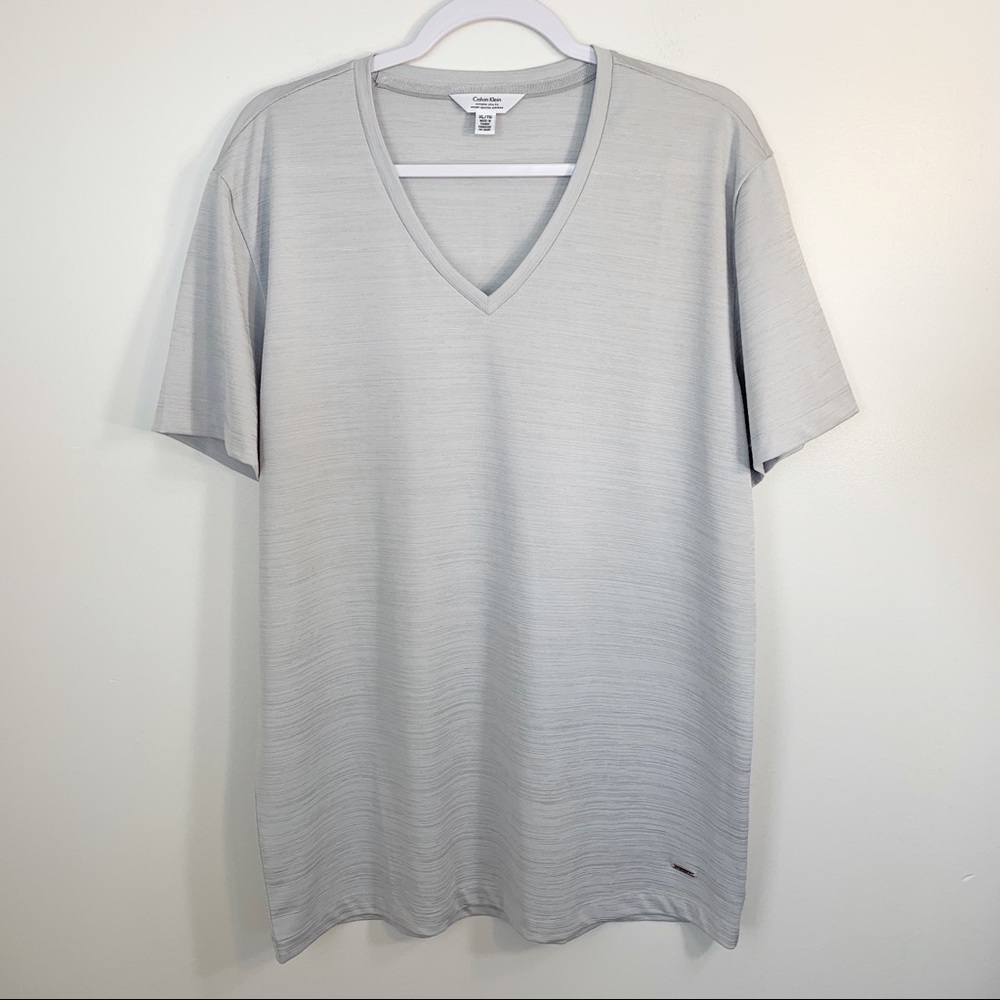 Calvin Klein Unisex Gray Workout T-Shirt Size XL